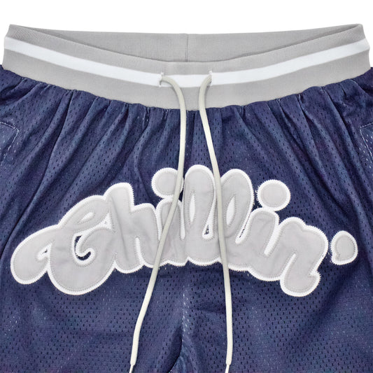 BASKETBALL STAR SHORTS - NAVY