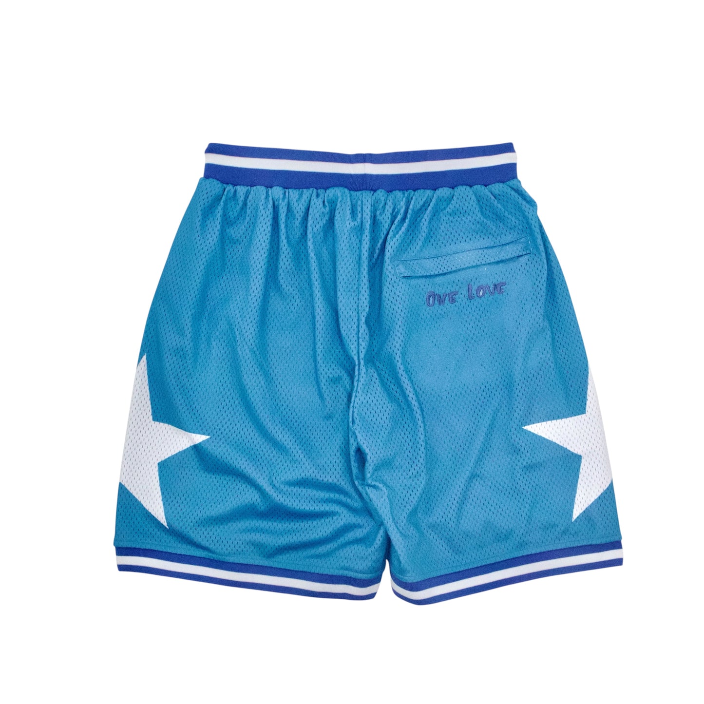 BASKETBALL STAR SHORTS - BLUE