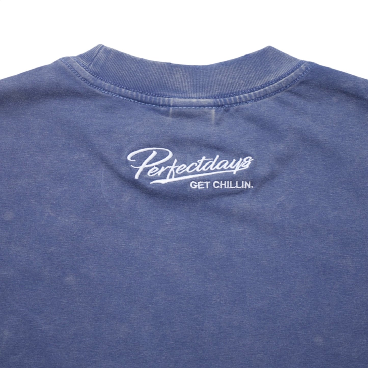 Women's CROPPED PIGMENT S/S TEE - BLUE