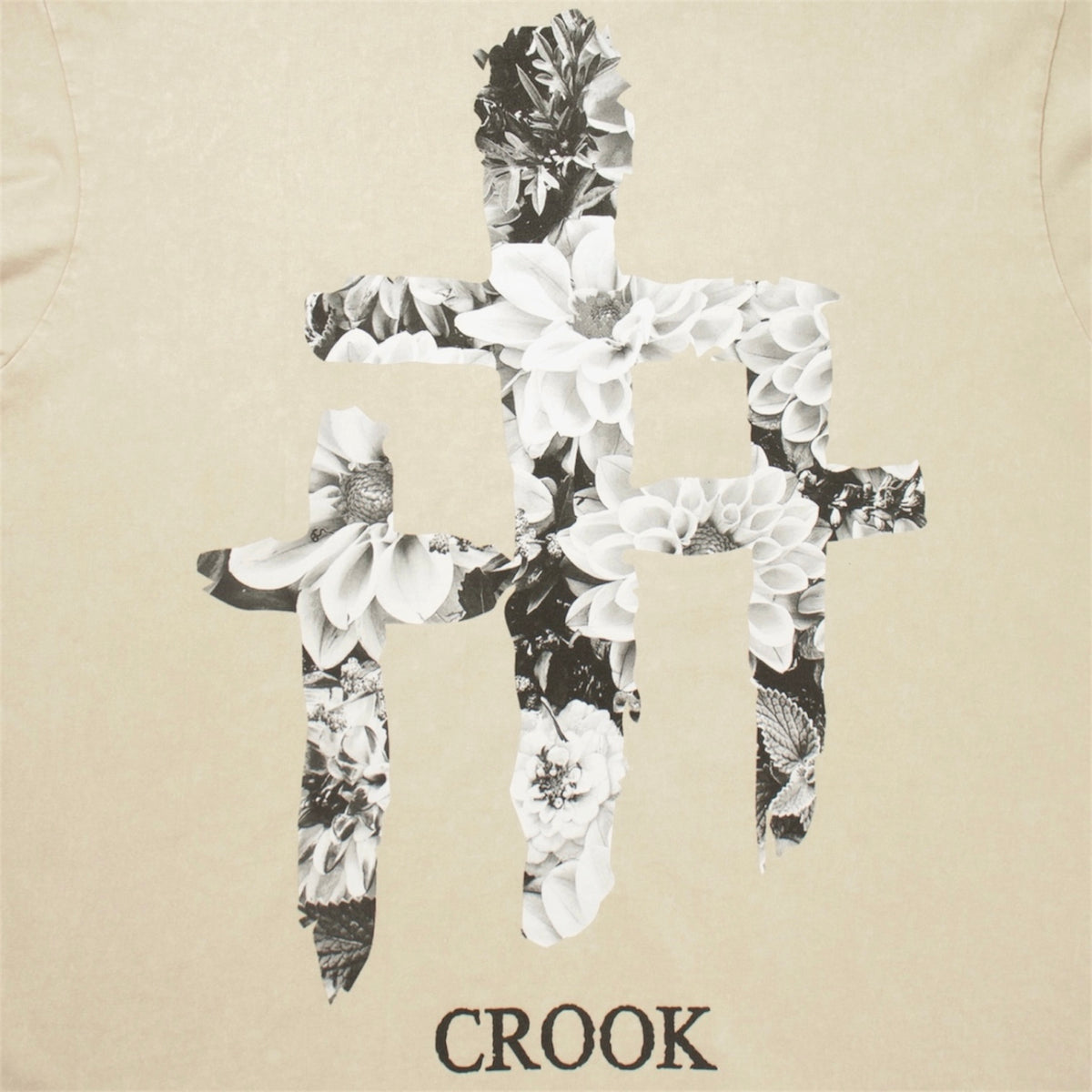 ×CROOK 3rd collaboration S/S TEE