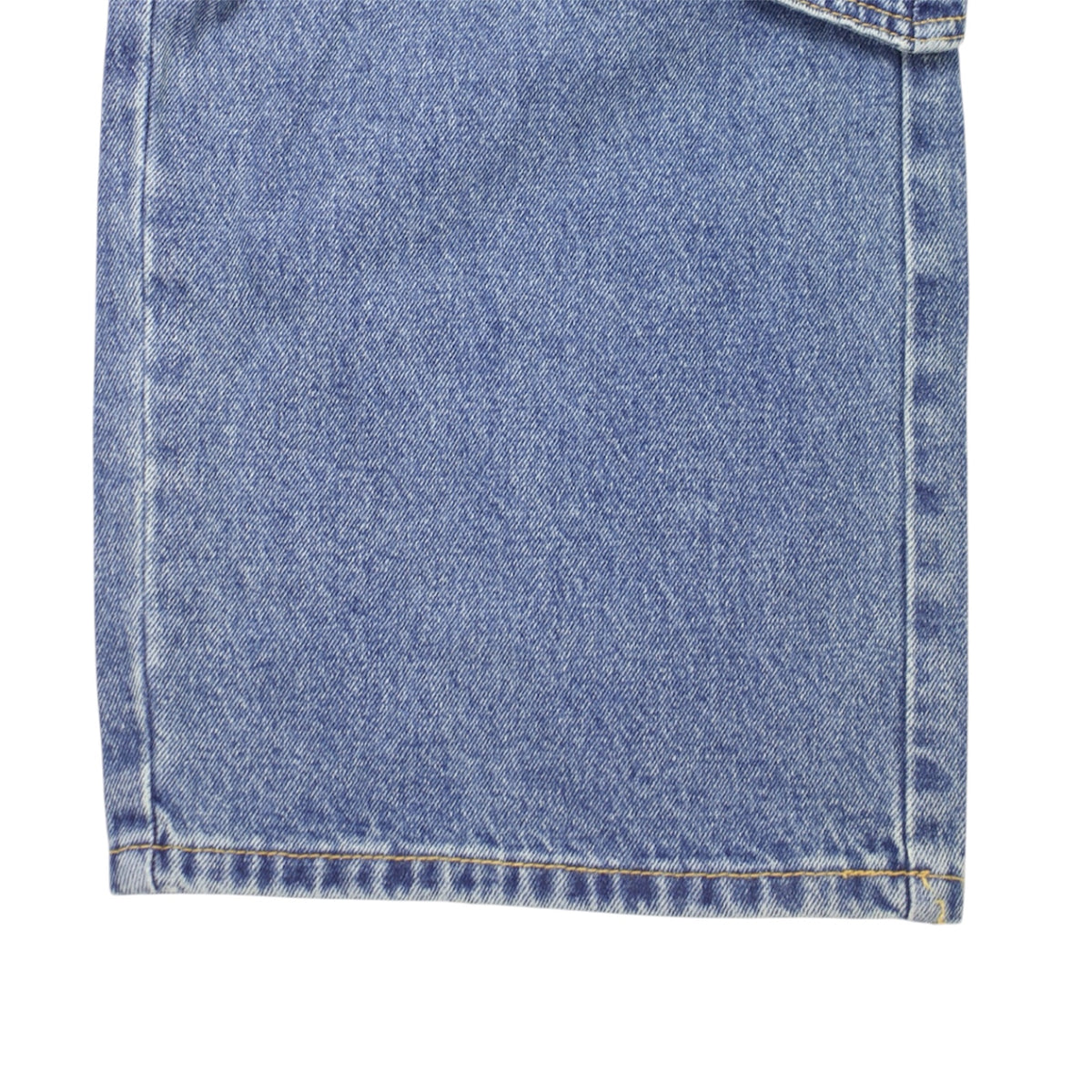 Layered Denim Pants