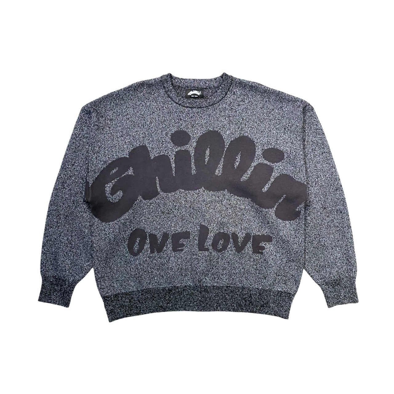 SHINY SWEATER - BLACK