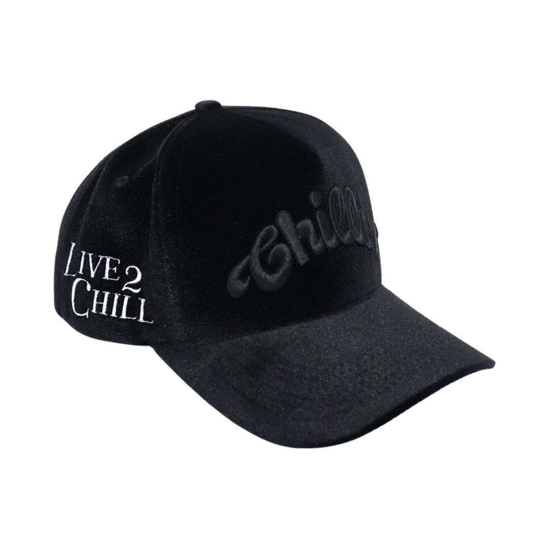 L2C VELVET CAP - BLACK