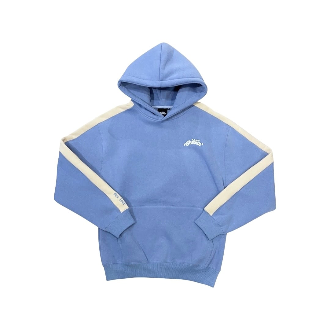 LINE SWEATSUIT SET - SKY BLUE
