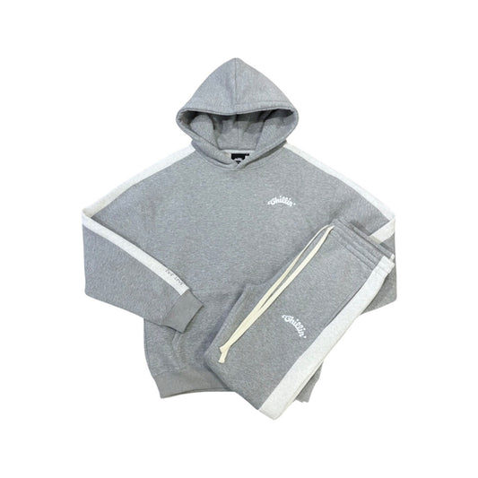 LINE SWEATSUIT SET - GREY