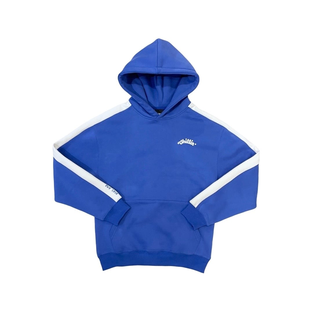 LINE SWEATSUIT SET - BLUE