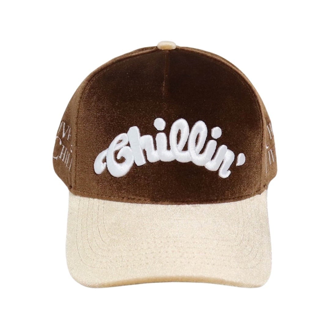 L2C VELVET CAP - BROWN
