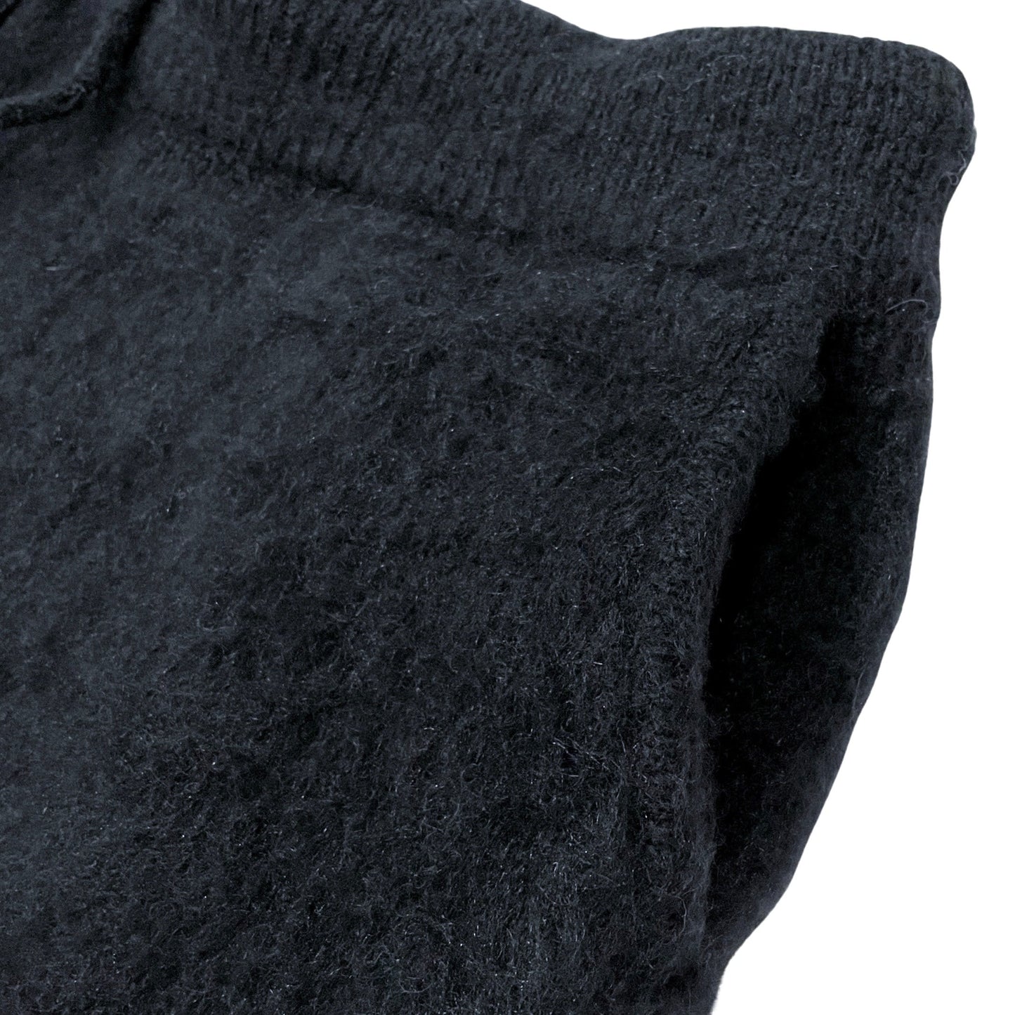 MOHAIR SUIT SET - BLACK